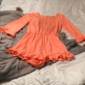 Gianni Bini 💖CORAL PINK romper 💖